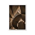 Picture of Muted Sun's Rays on Stairs _GroupedProduct_Rectangle_Portrait_Photography _GroupedProduct_Rectangle_Portrait_Framed_Matted_