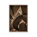 Picture of Muted Sun's Rays on Stairs _GroupedProduct_Rectangle_Portrait_Photography _GroupedProduct_Rectangle_Portrait_Framed_Matted_