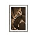 Picture of Muted Sun's Rays on Stairs _GroupedProduct_Rectangle_Portrait_Photography _GroupedProduct_Rectangle_Portrait_Framed_Matted_