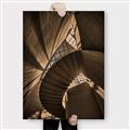 Picture of Muted Sun's Rays on Stairs _GroupedProduct_Rectangle_Portrait_Photography _GroupedProduct_Rectangle_Portrait_Canvas_