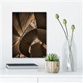 Picture of Muted Sun's Rays on Stairs _GroupedProduct_Rectangle_Portrait_Photography _GroupedProduct_Rectangle_Portrait_Canvas_