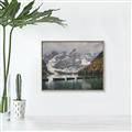 Picture of Serenity in the Lake _GroupedProduct_Rectangle_Landscape_Photography _GroupedProduct_Rectangle_Landscape_Canvas_Framed_