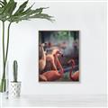 Picture of Flamingo _GroupedProduct_Rectangle_Portrait_Photography _GroupedProduct_Rectangle_Portrait_Canvas_Framed_