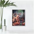 Picture of Flamingo _GroupedProduct_Rectangle_Portrait_Photography _GroupedProduct_Rectangle_Portrait_Canvas_Framed_