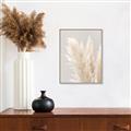 Picture of Creamy Petal Pampas I _GroupedProduct_Rectangle_Portrait_Photography _GroupedProduct_Rectangle_Portrait_Canvas_Framed_