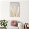 Picture of Creamy Petal Pampas II _GroupedProduct_Rectangle_Portrait_Photography _GroupedProduct_Rectangle_Portrait_Canvas_Framed_