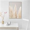 Picture of Creamy Petal Pampas II _GroupedProduct_Rectangle_Portrait_Photography _GroupedProduct_Rectangle_Portrait_Canvas_Framed_