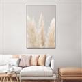 Picture of Creamy Petal Pampas II _GroupedProduct_Rectangle_Portrait_Photography _GroupedProduct_Rectangle_Portrait_Canvas_Framed_