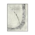 Picture of Gray Tranquil Echo _GroupedProduct_Rectangle_Portrait_Canvas_Framed_