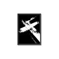 Picture of Negative Strokes II _GroupedProduct_Rectangle_Portrait_Canvas_Framed_
