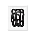 Picture of Abstract Mirage Lines _GroupedProduct_Rectangle_Portrait_Framed_Matted_