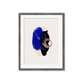 Picture of Blue and Black Echoes _GroupedProduct_Rectangle_Portrait_Framed_Matted_
