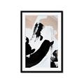 Picture of Black and Nude 1 _GroupedProduct_Rectangle_Portrait_Framed_Matted_