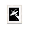 Picture of Negative Strokes II _GroupedProduct_Rectangle_Portrait_Framed_Matted_