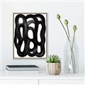 Picture of Abstract Mirage Lines _GroupedProduct_Rectangle_Portrait_Canvas_Framed_