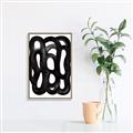 Picture of Abstract Mirage Lines _GroupedProduct_Rectangle_Portrait_Canvas_Framed_