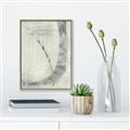 Picture of Gray Tranquil Echo _GroupedProduct_Rectangle_Portrait_Canvas_Framed_