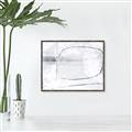 Picture of A Circular Shadow _GroupedProduct_Rectangle_Landscape_Canvas_Framed_