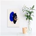 Picture of Blue and Black Echoes _GroupedProduct_Rectangle_Portrait_Unframed_Print_Only_