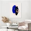 Picture of Blue and Black Echoes _GroupedProduct_Rectangle_Portrait_Unframed_Print_Only_