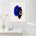 Picture of Blue and Black Echoes _GroupedProduct_Rectangle_Portrait_Unframed_Print_Only_