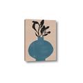 Picture of Lonely Plant on Blue Vase _GroupedProduct_Rectangle_Portrait_Canvas_