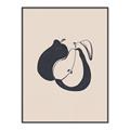 Picture of Paired Pears _GroupedProduct_Rectangle_Portrait_Canvas_Framed_