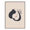 Picture of Paired Pears _GroupedProduct_Rectangle_Portrait_Canvas_Framed_