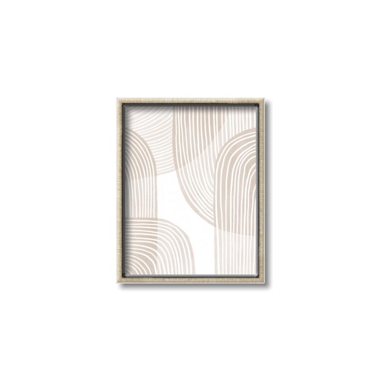 Picture of Celestial Beige Lines _GroupedProduct_Rectangle_Portrait_Canvas_Framed_