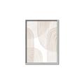 Picture of Celestial Beige Lines _GroupedProduct_Rectangle_Portrait_Canvas_Framed_