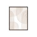 Picture of Celestial Beige Lines _GroupedProduct_Rectangle_Portrait_Canvas_Framed_