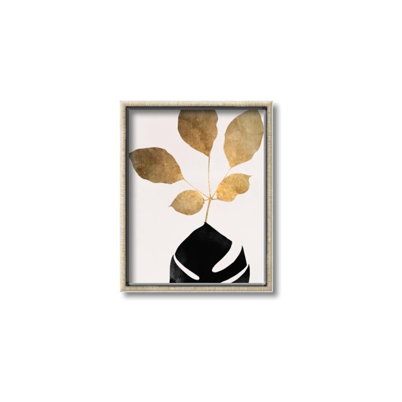 Picture of Azurea Gold Leaves _GroupedProduct_Rectangle_Portrait_Canvas_Framed_