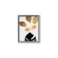 Picture of Azurea Gold Leaves _GroupedProduct_Rectangle_Portrait_Canvas_Framed_