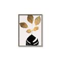 Picture of Azurea Gold Leaves _GroupedProduct_Rectangle_Portrait_Canvas_Framed_