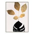 Picture of Azurea Gold Leaves _GroupedProduct_Rectangle_Portrait_Canvas_Framed_