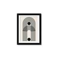 Picture of Black Boho Vibe III _GroupedProduct_Rectangle_Portrait_Framed_Matted_