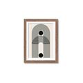 Picture of Black Boho Vibe III _GroupedProduct_Rectangle_Portrait_Framed_Matted_