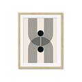 Picture of Black Boho Vibe II _GroupedProduct_Rectangle_Portrait_Framed_Matted_