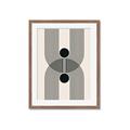 Picture of Black Boho Vibe II _GroupedProduct_Rectangle_Portrait_Framed_Matted_