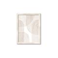 Picture of Celestial Beige Lines _GroupedProduct_Rectangle_Portrait_Framed_Matted_