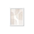 Picture of Celestial Beige Lines _GroupedProduct_Rectangle_Portrait_Framed_Matted_