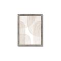 Picture of Celestial Beige Lines _GroupedProduct_Rectangle_Portrait_Framed_Matted_
