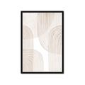 Picture of Celestial Beige Lines _GroupedProduct_Rectangle_Portrait_Framed_Matted_