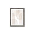 Picture of Celestial Beige Lines _GroupedProduct_Rectangle_Portrait_Framed_Matted_