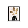 Picture of Azurea Gold Leaves _GroupedProduct_Rectangle_Portrait_Framed_Matted_