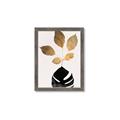Picture of Azurea Gold Leaves _GroupedProduct_Rectangle_Portrait_Framed_Matted_
