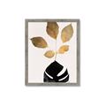 Picture of Azurea Gold Leaves _GroupedProduct_Rectangle_Portrait_Framed_Matted_