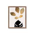 Picture of Azurea Gold Leaves _GroupedProduct_Rectangle_Portrait_Framed_Matted_