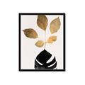 Picture of Azurea Gold Leaves _GroupedProduct_Rectangle_Portrait_Framed_Matted_