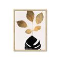 Picture of Azurea Gold Leaves _GroupedProduct_Rectangle_Portrait_Framed_Matted_